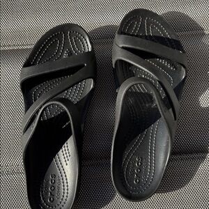 CROCS Women’s Black Slip-On Sandal